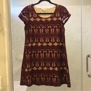 Socialite mini shift dress